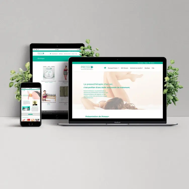 Branding, packaging, impression et site pour Presso+