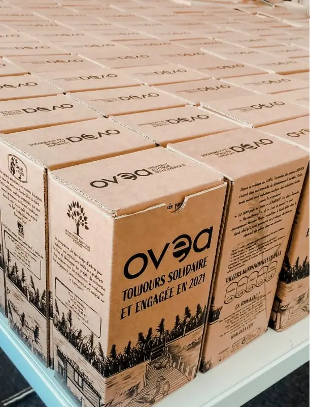 Conception et réalisation des voeux clients 2021 d'OVEA