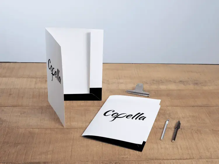 Naming, identité graphique et Impression des supports pour Copella