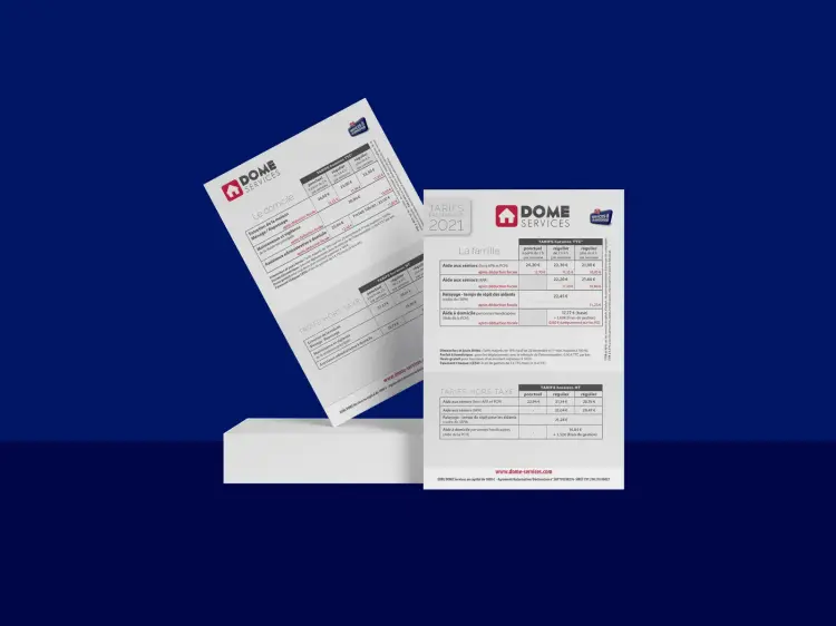 Branding et Impression pour Dome Services