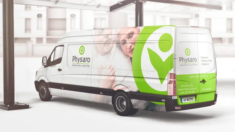 Déclinaison Print et Web pour Physaro