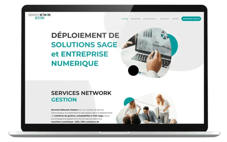 Création Print et Web pour SNG