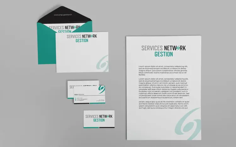 Création Print et Web pour SNG