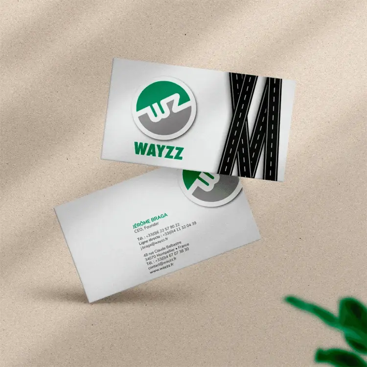 Création d'éléments print pour Wayzz
