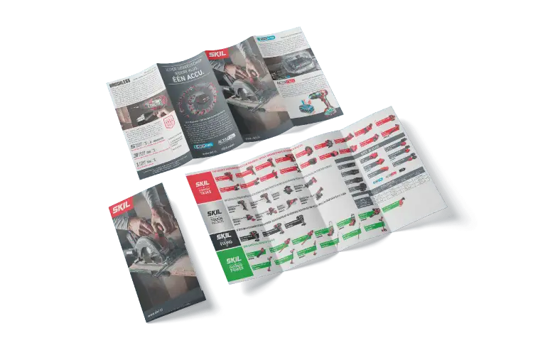 Flyer Multilingue de Présentation des Produits de SKIL