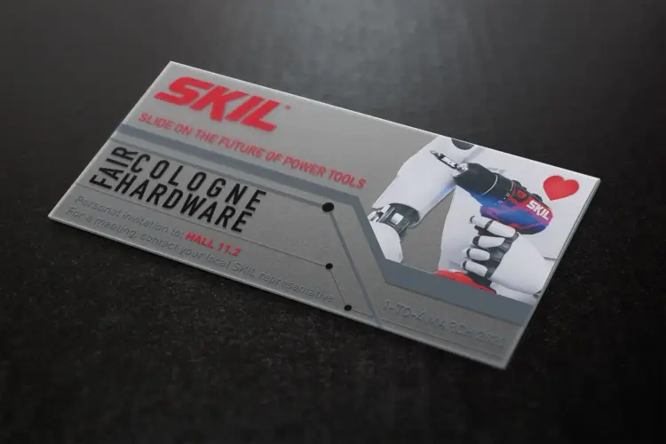 Supports print pour SKIL : tarifs, fiches produits et ODR, visuel 3