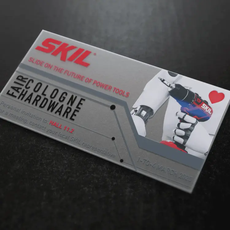 Supports print pour SKIL : tarifs, fiches produits et ODR